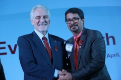 Manoj Jain with Dr. Ivan Misner, Founder & Chairman of BNI (Business Network International) and Father of Modern Networking, Networking Guru on 10 May 2017