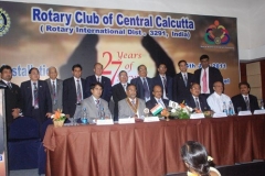 As Hony. Secretary - Rotary Club of Central Calcutta