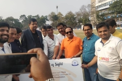 At Compass (Computer Association of Eastern India) -CSR Activity during  Cricket Tournament